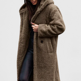 Abrigo de Piel de Oso Largo Mila - Elegancia y Calidez en una Sola Prenda