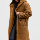 Abrigo de Piel de Oso Largo Mila - Elegancia y Calidez en una Sola Prenda