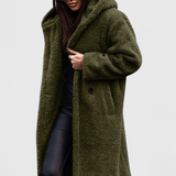 Abrigo de Piel de Oso Largo Mila - Elegancia y Calidez en una Sola Prenda