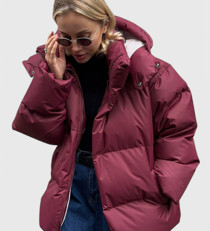 Chaqueta Puffer Emilia de Estilo Elegante y Moderno