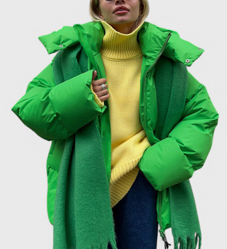 Chaqueta Puffer Emilia de Estilo Elegante y Moderno