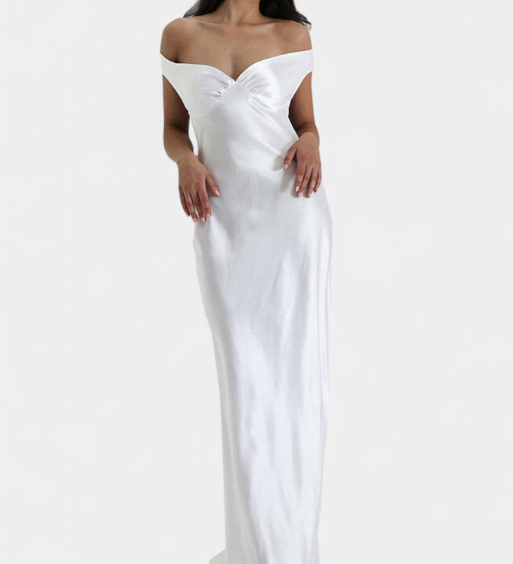 Elegant Blerina Cola de Pez Sin Mangas Vestido para Damas