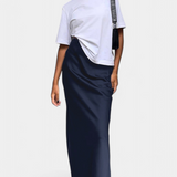 Fable Falda Maxi de Estilo Elegante con Diseño Liso y Acabado Pulido