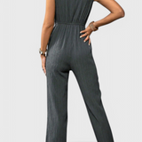 Marisela Mono con Texturizado y Elegante Escote en V