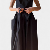 Vestido Largo Sin Tirantes con Cordones Laterales Ajustables para un Look Elegante y Estilizado