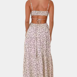 Vestido Midi Floral Luzia - Elegância e Estilo para Todas as Ocasiões