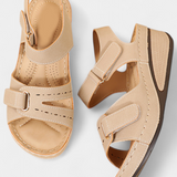 Sandalias Elegantes Jenna con Tiras y Hebilla Ajustable para un estilo sofisticado