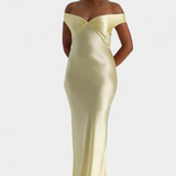 Elegant Blerina Cola de Pez Sin Mangas Vestido para Damas