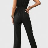 Marisela Mono con Texturizado y Elegante Escote en V