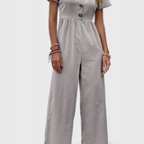 Camila Mono Elegante con Botones en el Frente para un Estilo Sofisticado