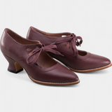 Botines de Cuero con Tacones Ortopédicos Para Comodidad y Estilo