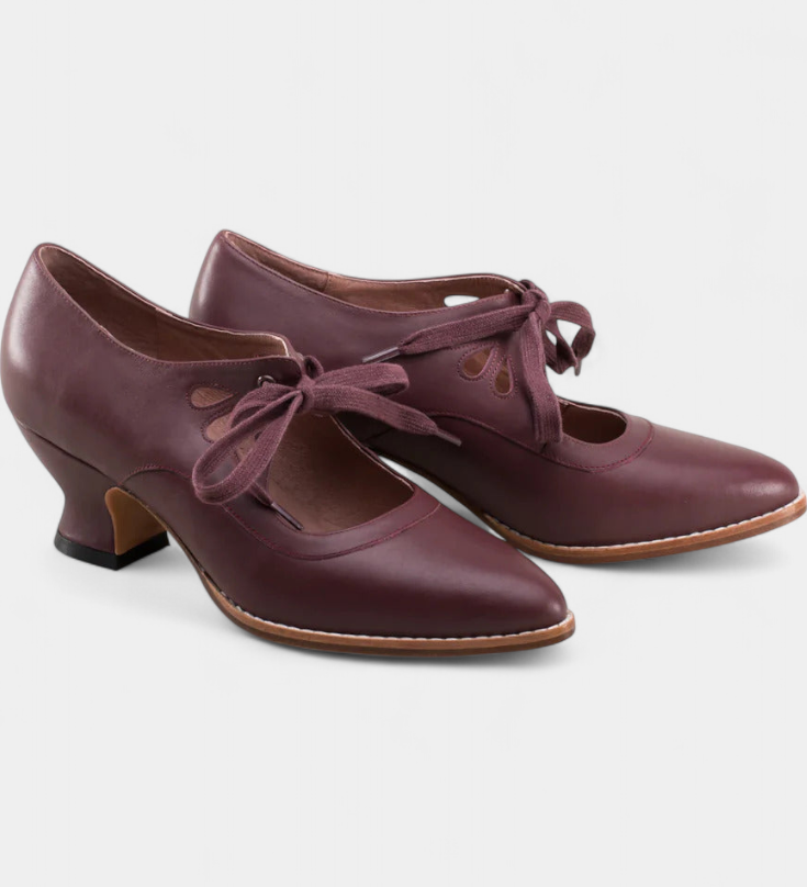 Botines de Cuero con Tacones Ortopédicos Para Comodidad y Estilo