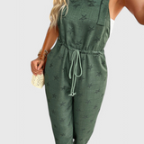 Vestido Bianca Mono Largo Con Estampado de Estrellas para un Look Relajado y Elegante