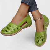Lisanas Zapatos Ortopédicos Elegantes con Diseño Calado para Máximo Confort