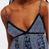 Vestido Boho Floral de Chiffon Lexa con Espalda Descubierta - Elegancia y Estilo Soñados