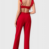 Chantal Mono con Corte y Volantes - Estilo Elegante y Sofisticado