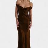 Elegant Blerina Cola de Pez Sin Mangas Vestido para Damas