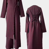 Melissa Conjunto Casual Elegante con Blusa de Botones y Pantalones Largos