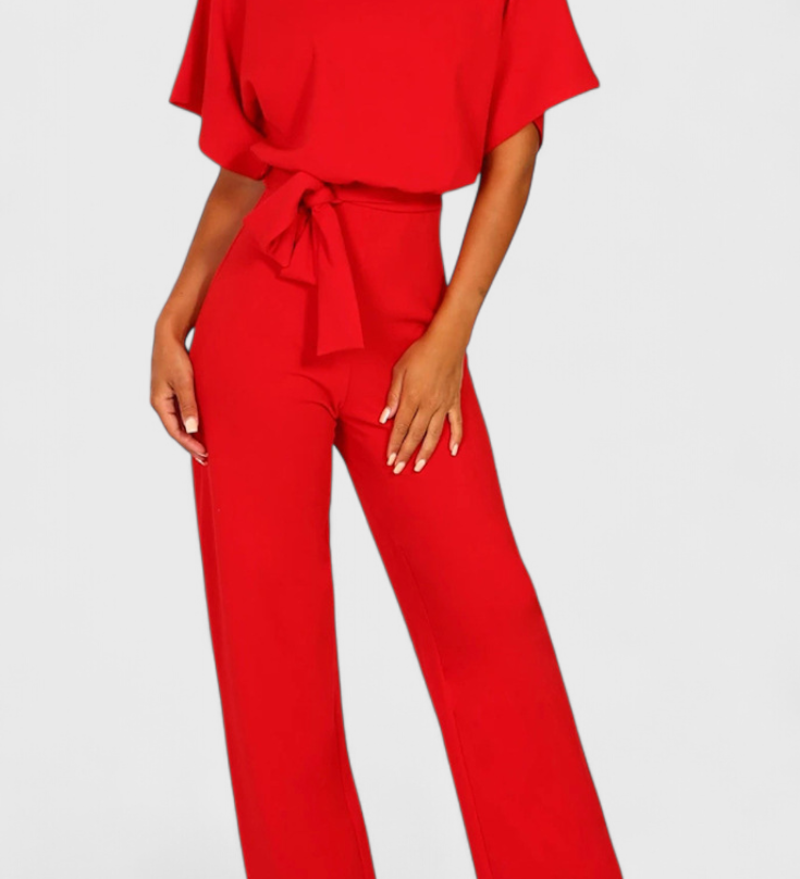 Evie Mono Chic de Silueta Fluida - Elegancia y Estilo Perfecto para Cualquier ocasión