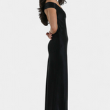 Elegant Blerina Cola de Pez Sin Mangas Vestido para Damas