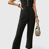 Marisela Mono con Texturizado y Elegante Escote en V