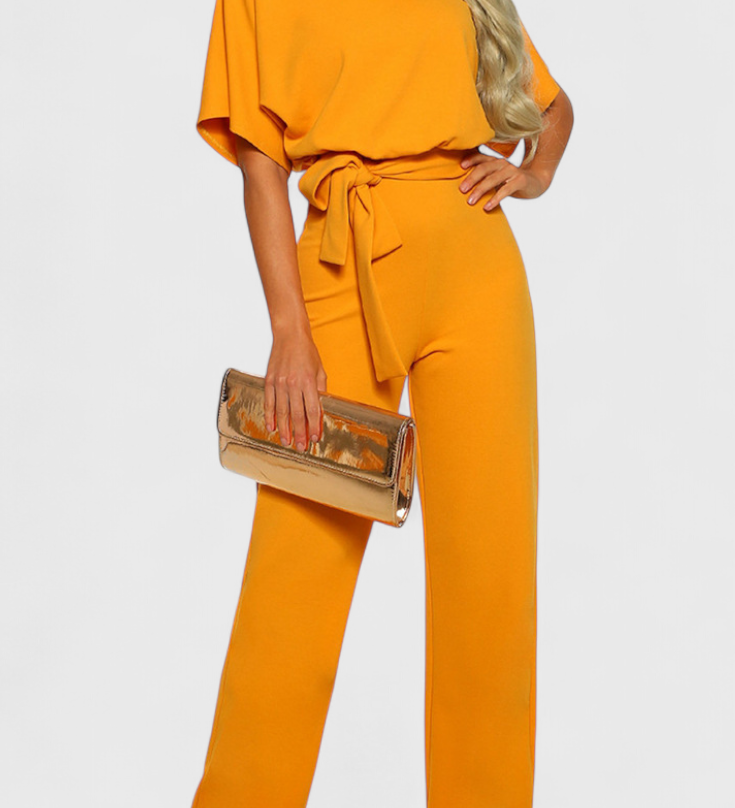 Evie Mono Chic de Silueta Fluida - Elegancia y Estilo Perfecto para Cualquier ocasión