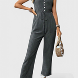 Marisela Mono con Texturizado y Elegante Escote en V