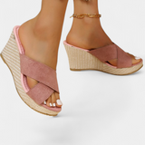 Sandalias Ortopédicas Margarete con Cuña para Comodidad y Estilo