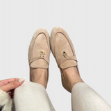 Elegantes Mocasines de Ante para Dama Sorelle