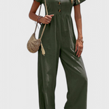 Camila Mono Elegante con Botones en el Frente para un Estilo Sofisticado