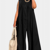 Camiseta Oversize Airla Mono sin Mangas de Pierna Ancha para un Estilo Cómodo y Moderno