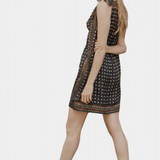 Vestido Mini Montmartre Lorena con Foulard para un estilo elegante y sofisticado