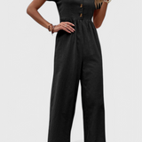 Camila Mono Elegante con Botones en el Frente para un Estilo Sofisticado