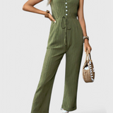 Marisela Mono con Texturizado y Elegante Escote en V