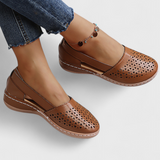 Lisanas Zapatos Ortopédicos Elegantes con Diseño Calado para Máximo Confort