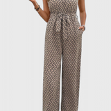 Luzia Mono de Impresión Geométrica - Estilo Moderno y Elegante