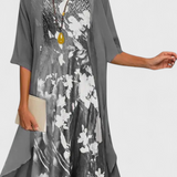 Venezia Vestido Floral Elegante para Eventos y Ocasiones Especiales