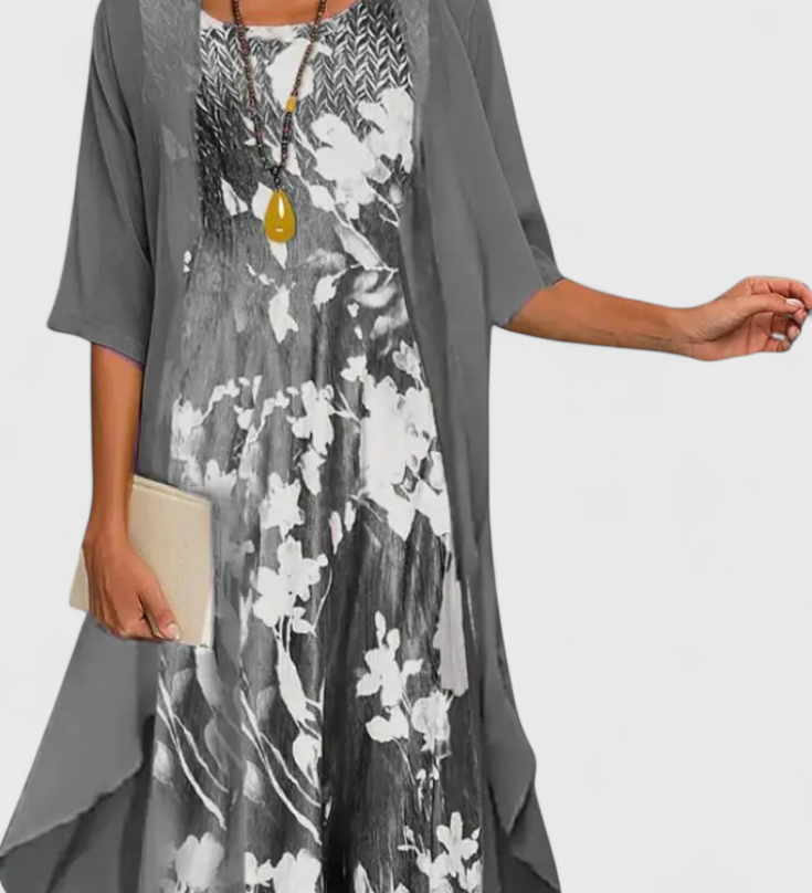 Venezia Vestido Floral Elegante para Eventos y Ocasiones Especiales
