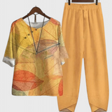 Ursula Conjunto Elegante de Camisa y Pantalón para un Estilo Relajado y Sofisticado