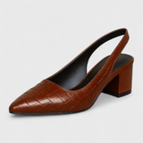 Ava Slingback de Tacón Alto y Diseño Refinado con Punta Estilizada