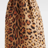 Vestido Midi Tiana Bustier de Leopardo para un Estilo Audaz y Elegante