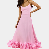Sela Vestido Maxi Elegante y Fluido para Cualquier Ocasión