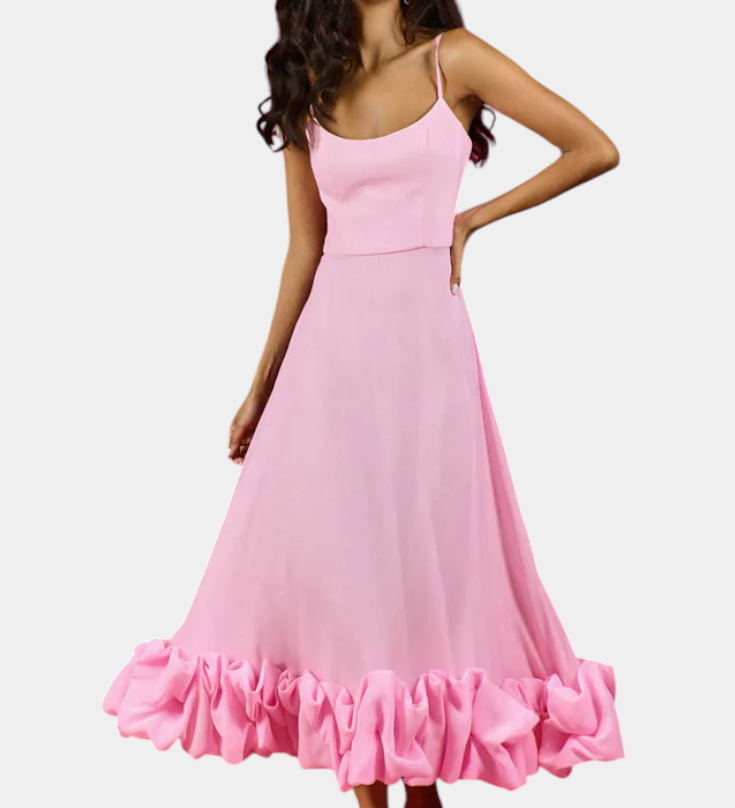 Sela Vestido Maxi Elegante y Fluido para Cualquier Ocasión