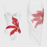 Sarah Conjunto de Baño de Dos Piezas con Diseño Floral Elegante