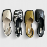 Zapatillas Acolchadas Cora con Diseño de Punta Cuadrada para Máxima Comodidad