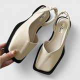 Zapatillas Acolchadas Cora con Diseño de Punta Cuadrada para Máxima Comodidad