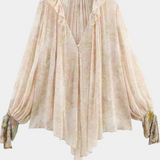 Blusa Elegante Dunas Susurrantes para un Look Sofisticado