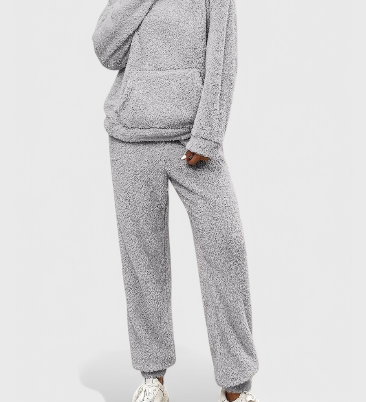 Conjunto de Lounge Billie Teddy Ultra Suave para Máximo Confort y Estilo