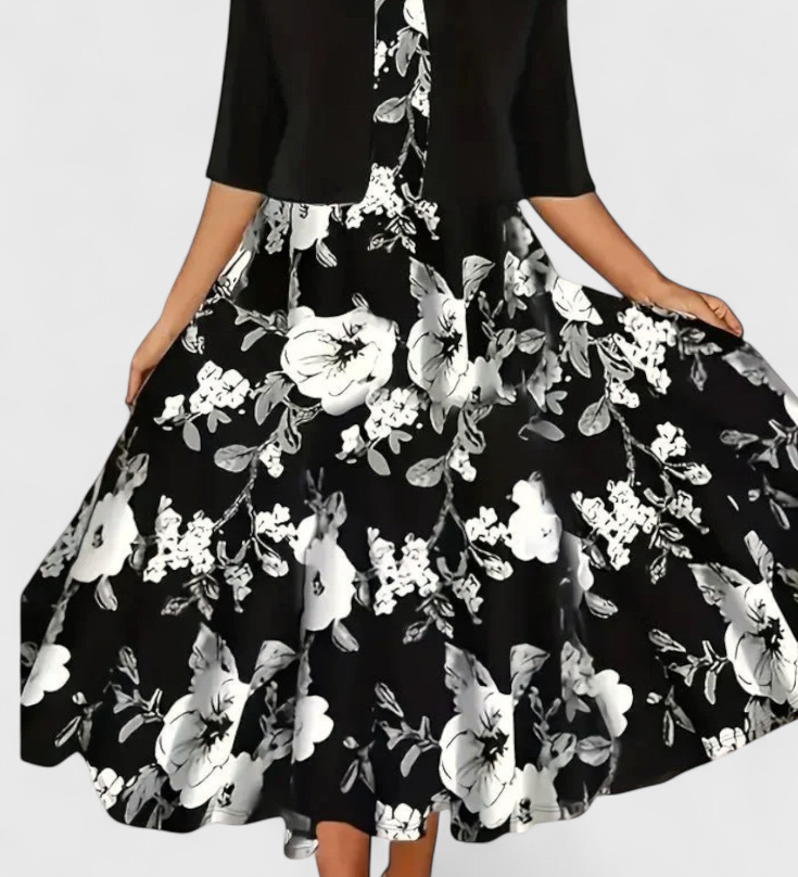 Elegante Conjunto de Vestido y Blazer Midi para un Estilo Sofisticado