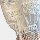 Elegante Blusa de Encaje Vicenza para un estilo sofisticado
